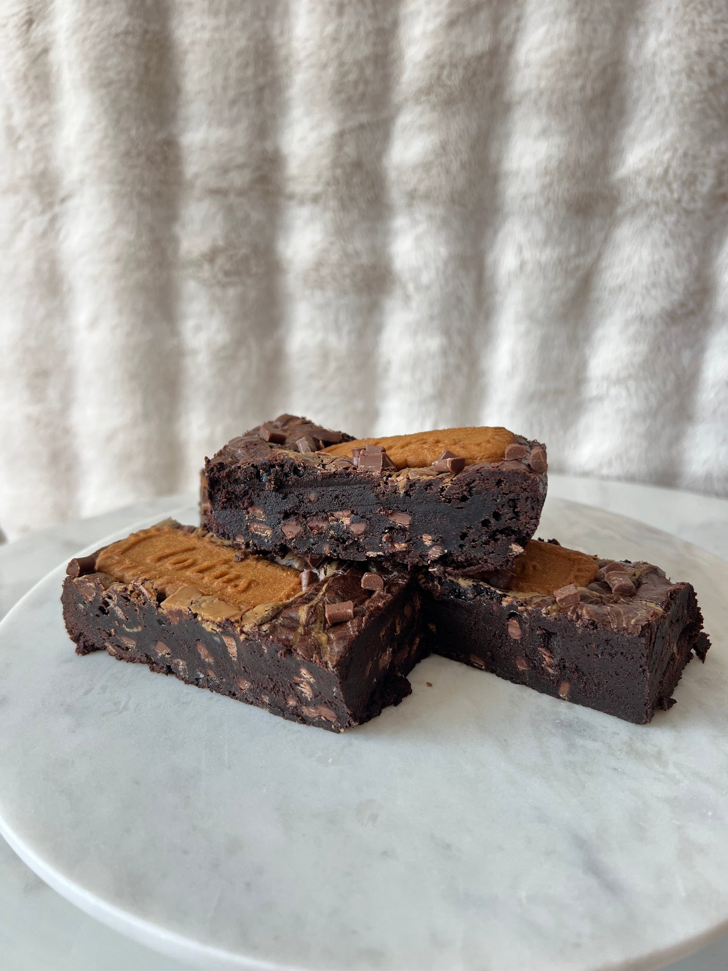 Biscoff brownie
