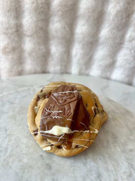 Caramel fredo stuffed cookies